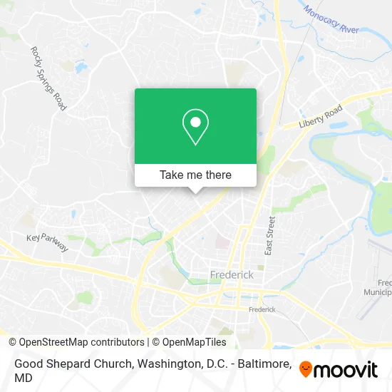 Good Shepard Church map