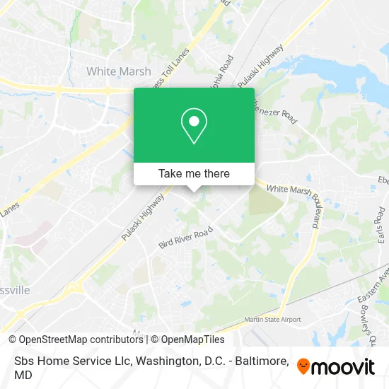 Sbs Home Service Llc map