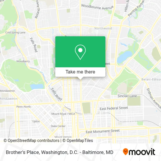 Brother's Place map