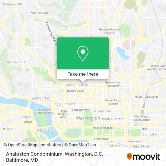 Analoston Condominium map