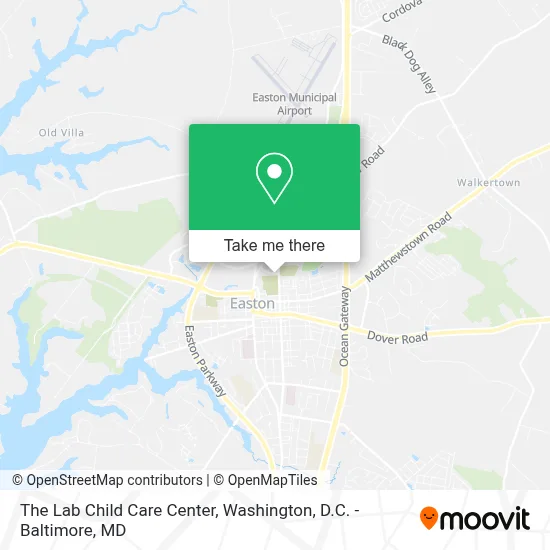 The Lab Child Care Center map