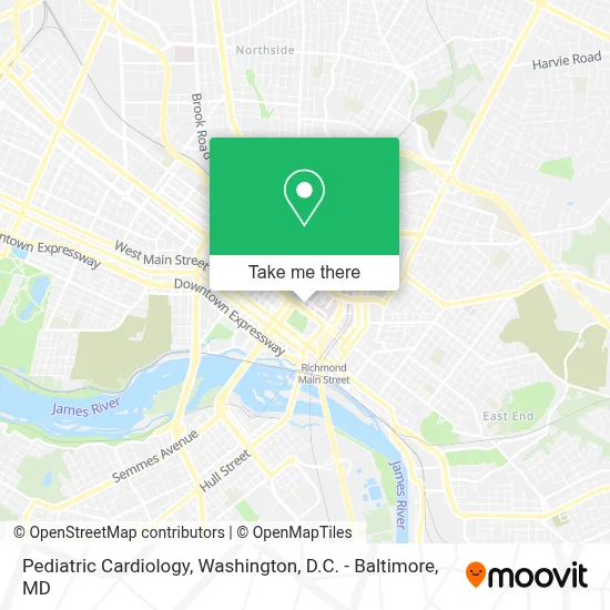 Pediatric Cardiology map