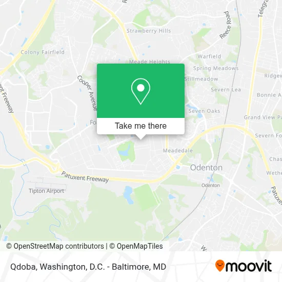 Qdoba map