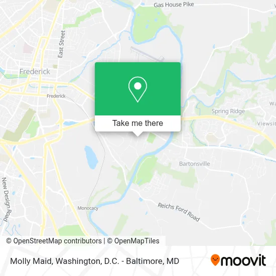 Molly Maid map