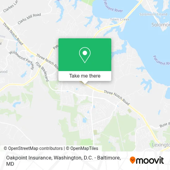 Oakpoint Insurance map