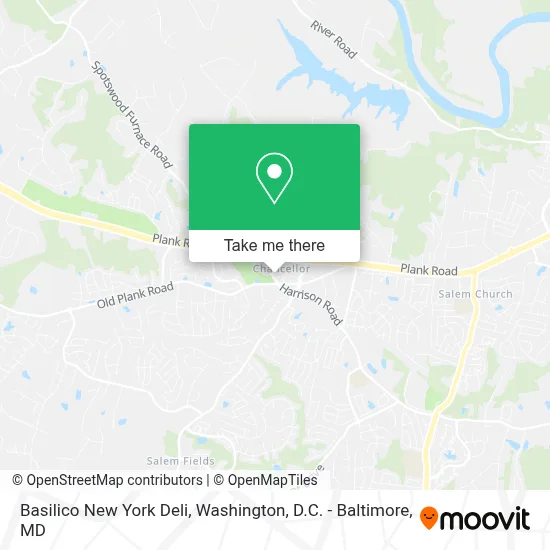 Basilico New York Deli map