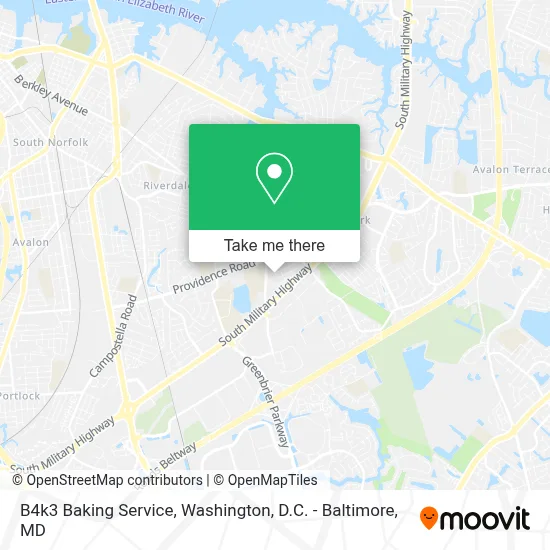 B4k3 Baking Service map