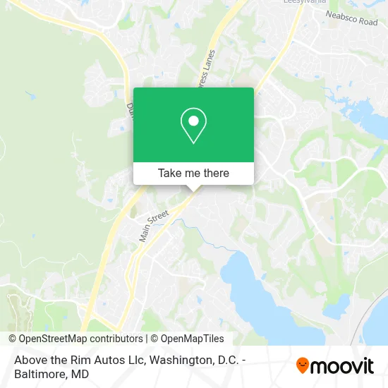 Above the Rim Autos Llc map