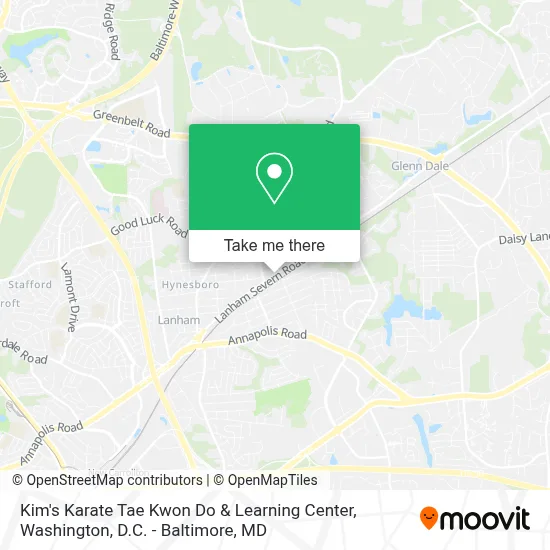 Kim's Karate Tae Kwon Do & Learning Center map