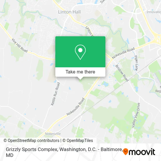Grizzly Sports Complex map