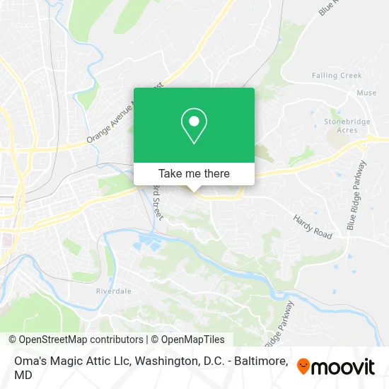 Oma's Magic Attic Llc map