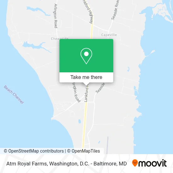Atm Royal Farms map