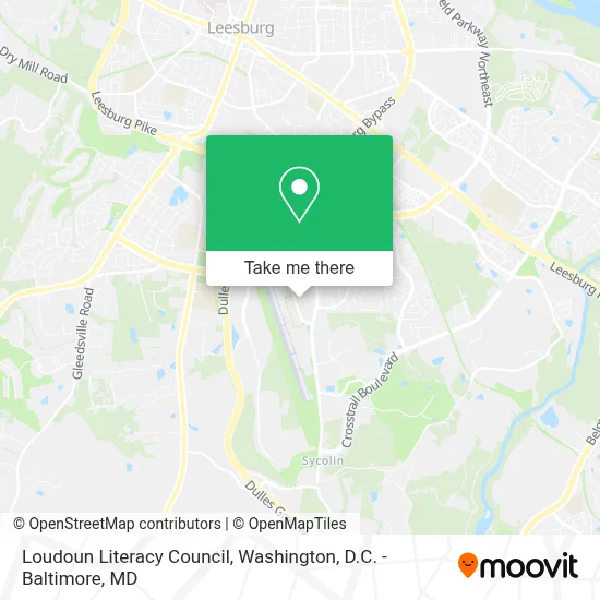 Loudoun Literacy Council map