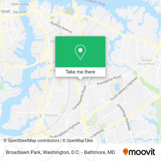 Broadlawn Park map