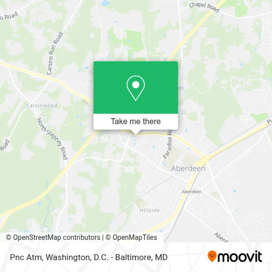 Pnc Atm map