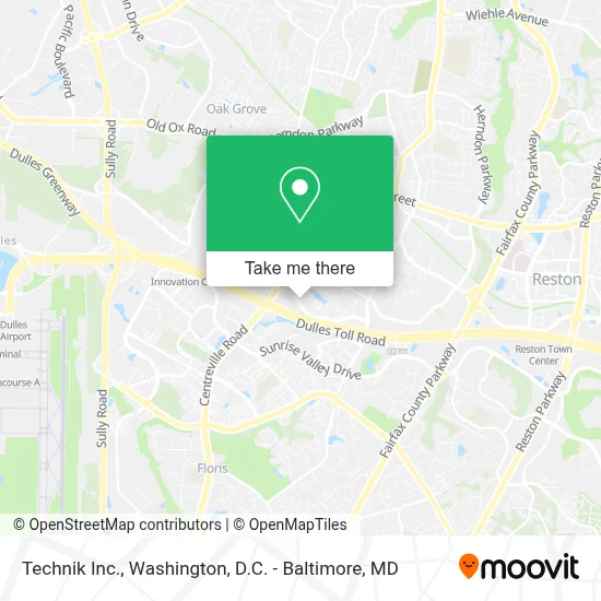Technik Inc. map