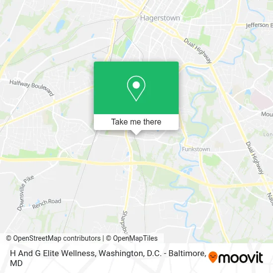 H And G Elite Wellness map