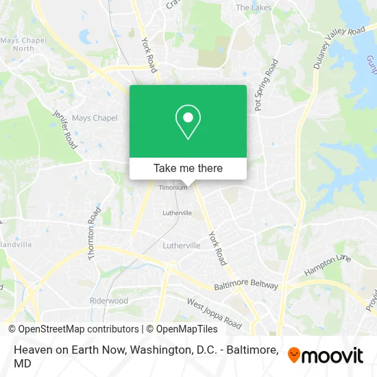 Heaven on Earth Now map