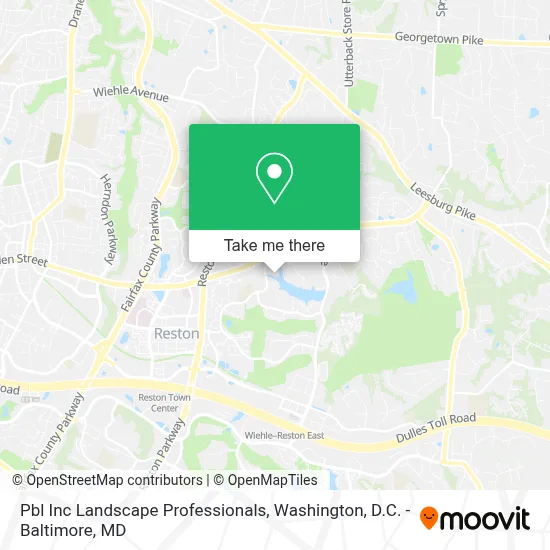 Pbl Inc Landscape Professionals map