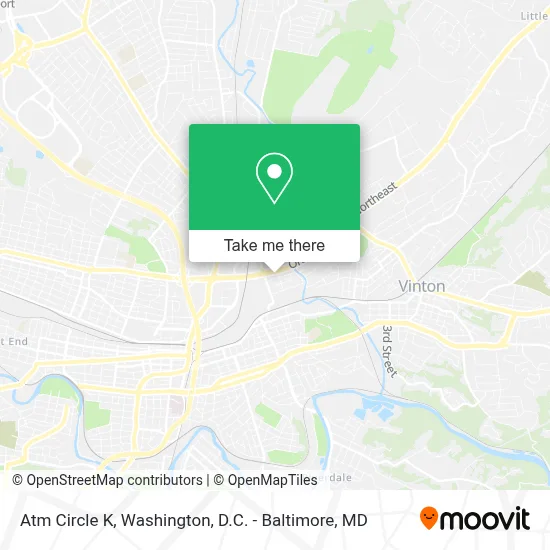 Atm Circle K map