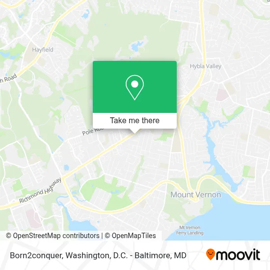 Born2conquer map