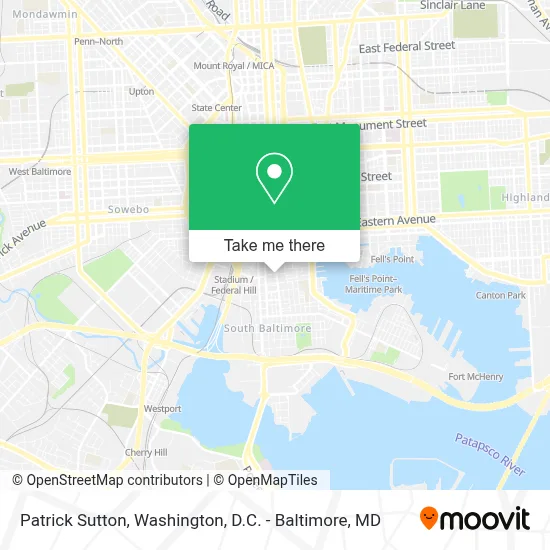 Patrick Sutton map