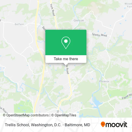 Trellis School map