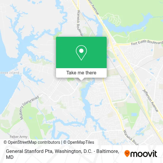 General Stanford Pta map