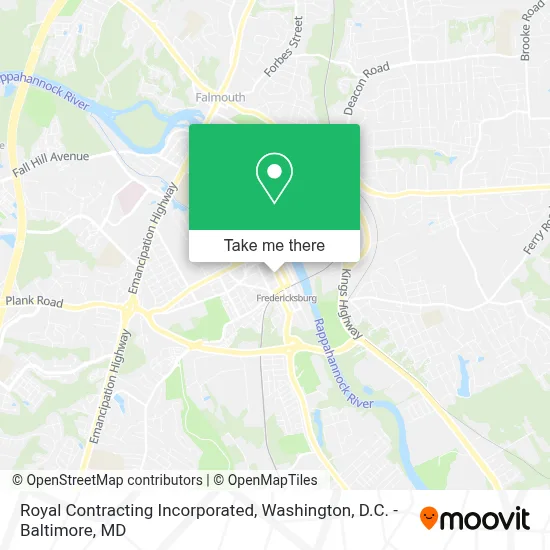 Royal Contracting Incorporated map
