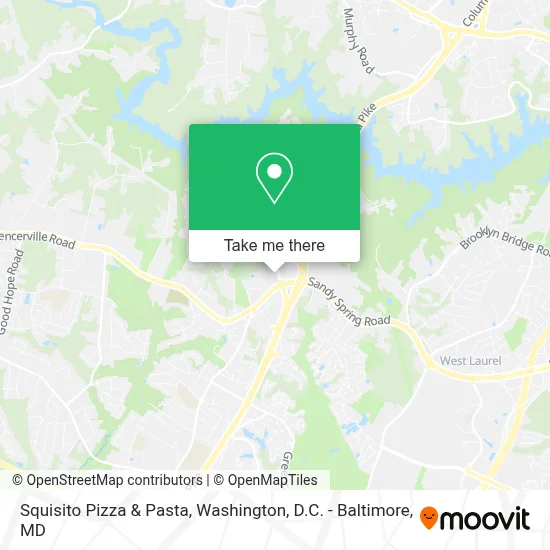 Squisito Pizza & Pasta map