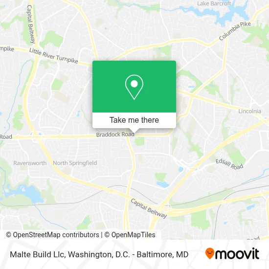 Malte Build Llc map