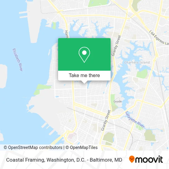 Coastal Framing map