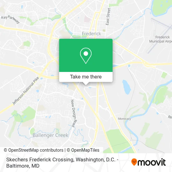 Skechers Frederick Crossing map
