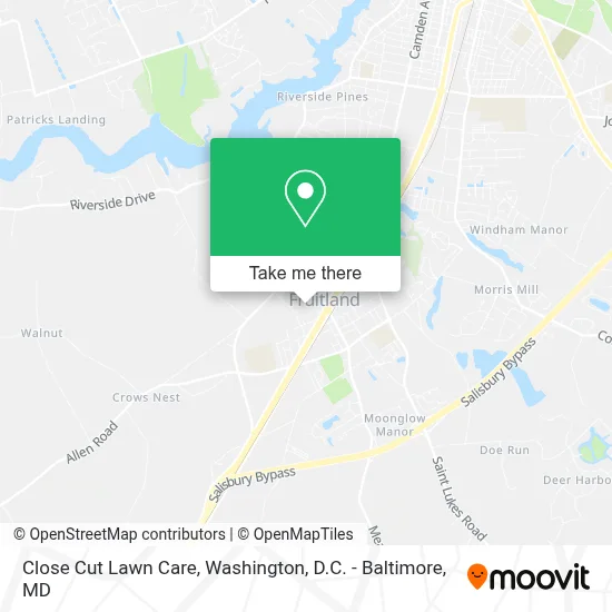 Close Cut Lawn Care map