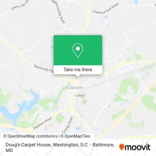 Doug's Carpet House map