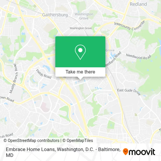 Embrace Home Loans map