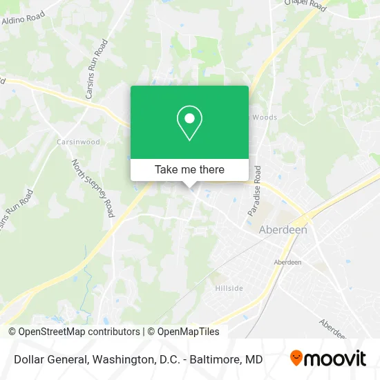 Dollar General map