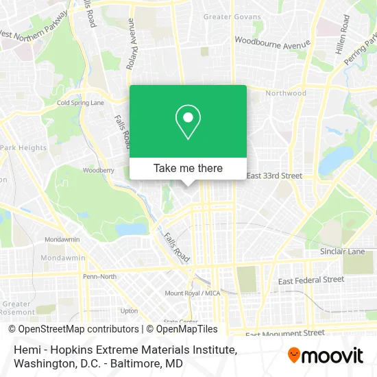 Hemi - Hopkins Extreme Materials Institute map