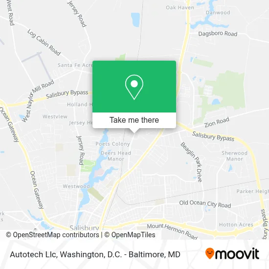 Autotech Llc map
