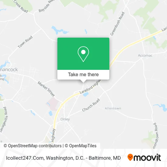 Icollect247.Com map