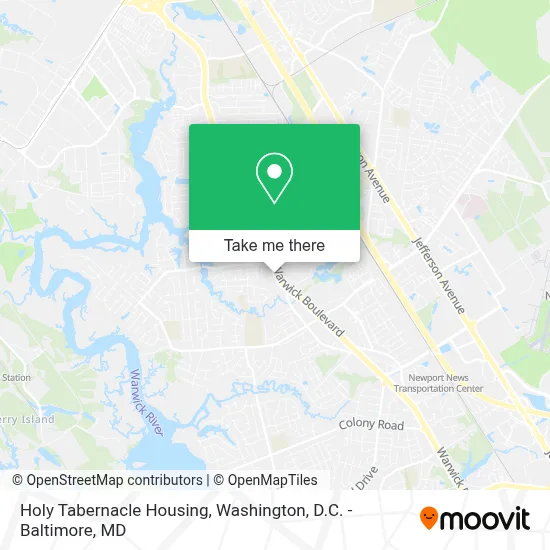 Holy Tabernacle Housing map