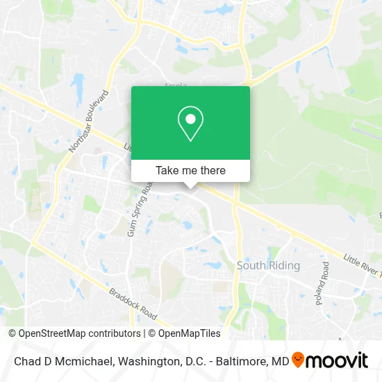 Chad D Mcmichael map