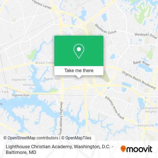 Lighthouse Christian Academy map