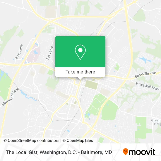 The Local Gist map