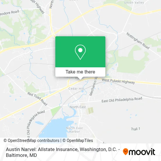 Austin Narvel: Allstate Insurance map