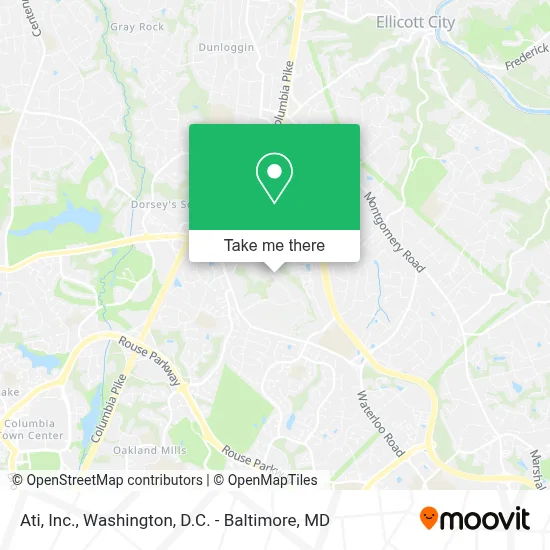 Ati, Inc. map