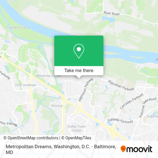 Metropolitan Dreams map