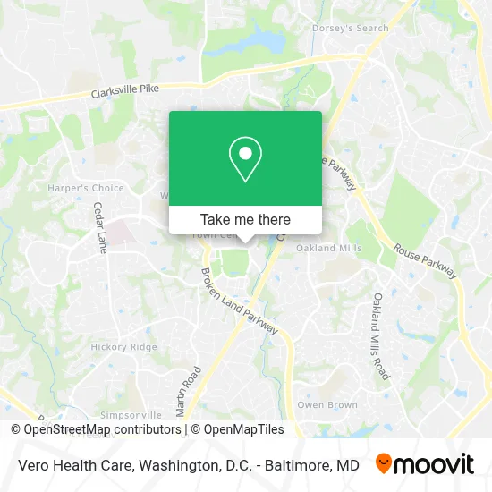 Vero Health Care map
