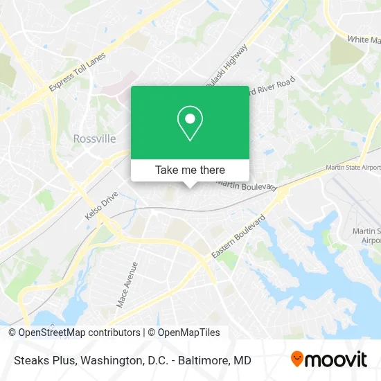 Steaks Plus map