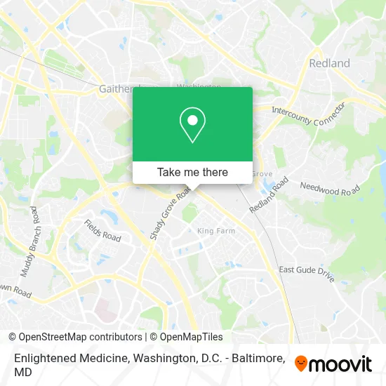 Enlightened Medicine map